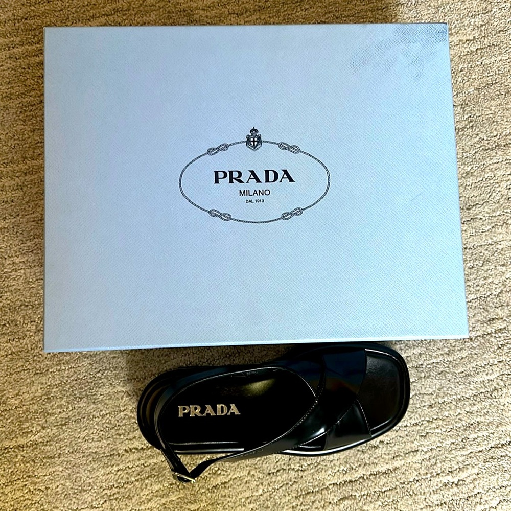 Prada Platform Sandals